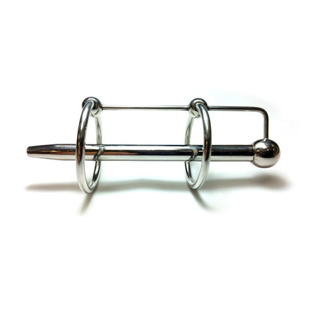 Rouge - Stainless Steel Double Ring Urethral Probe - Boutique Séduction
