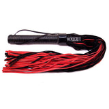 Fouet en Suède avec Poignée en Cuir