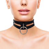 Collier de Bondage en Cuir Tendance