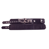 Rouge - Classic Leather Ankle Cuffs - Boutique Séduction