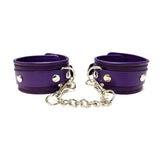 Rouge - Classic Leather Ankle Cuffs - Boutique Séduction