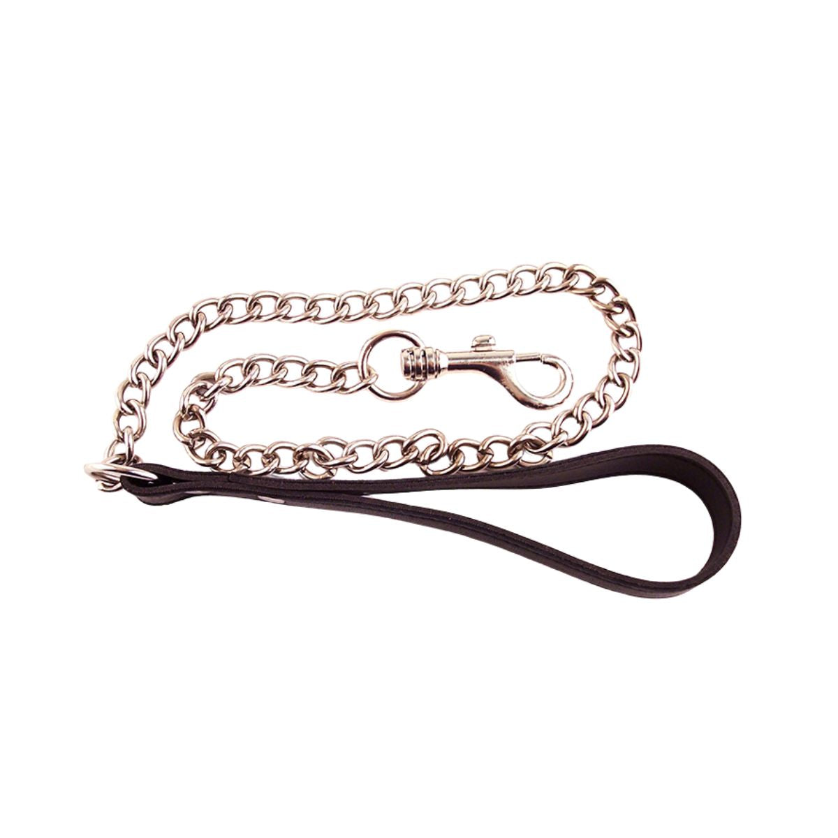 Rouge - Leather Lead with Chain - Boutique Séduction