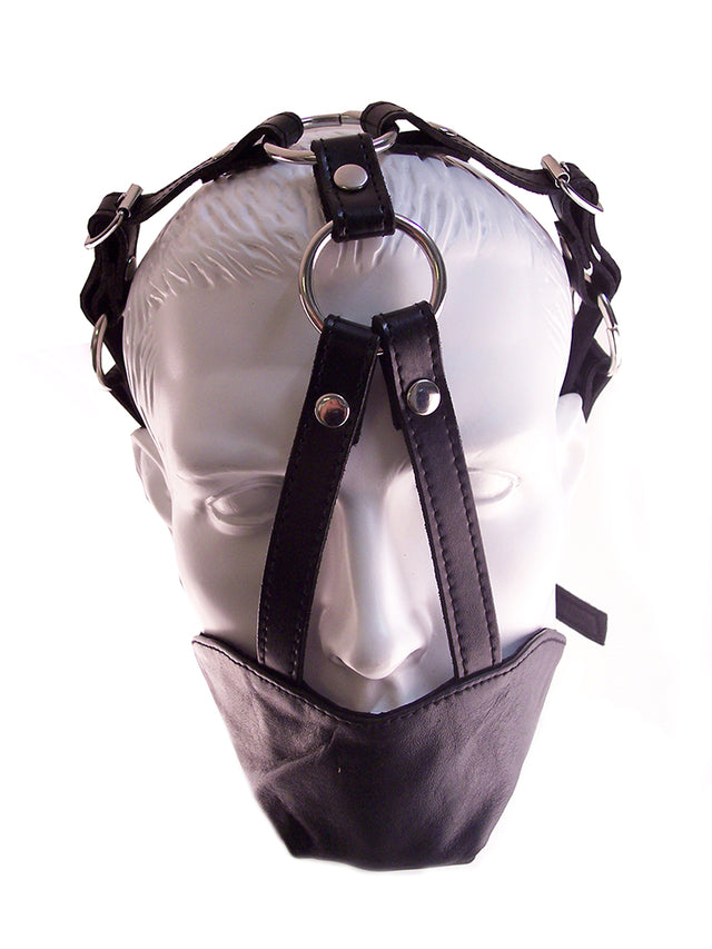 Rouge - Leather Mouth Chin Gag - Boutique Séduction