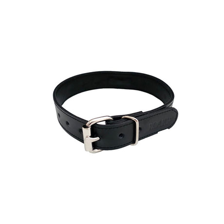 Collier Clouté en Cuir à Anneau en O