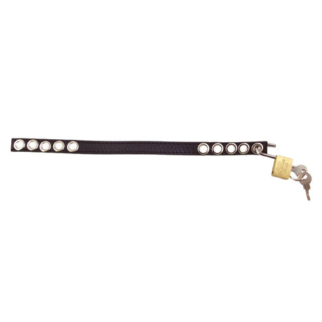 Sangle Pénien Cadenassable en Cuir