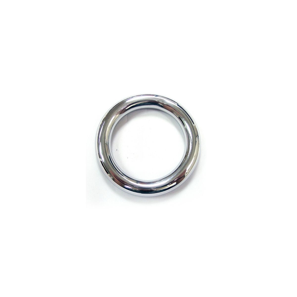 Rouge - Stainless Steel Round Cock Ring - Boutique Séduction