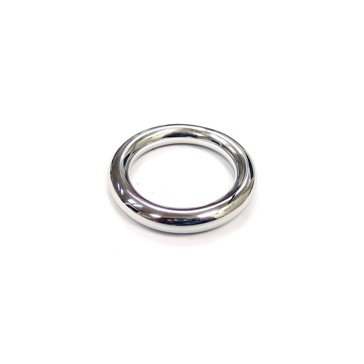 Rouge - Stainless Steel Round Cock Ring - Boutique Séduction