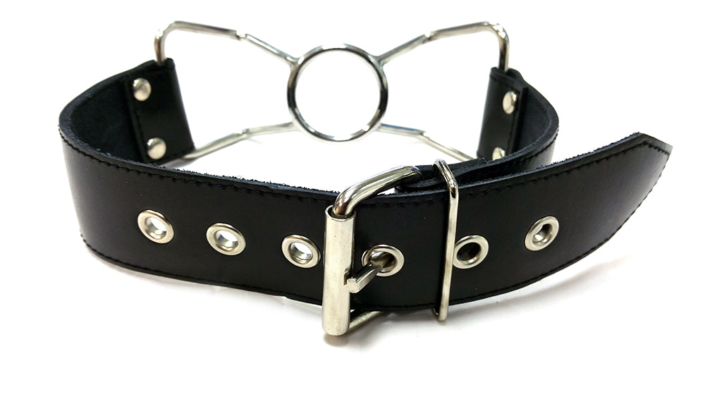 Rouge - Leather Spider Gag - Boutique Séduction