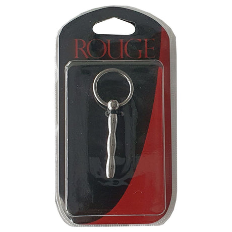 Rouge - Stainless Steel Ribbed Urethral Plug - Boutique Séduction