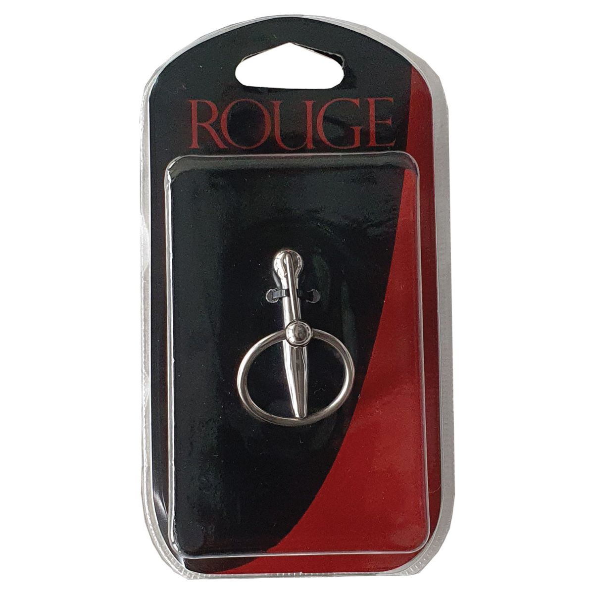 Rouge - Stainless Steel Urethral Plug & Cock Ring - Boutique Séduction