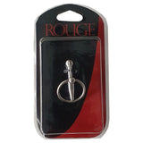 Rouge - Stainless Steel Urethral Plug & Cock Ring - Boutique Séduction