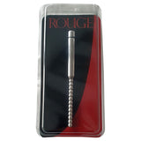 Rouge - Stainless Steel Vibrating Ribbed Urethral Probe - Boutique Séduction