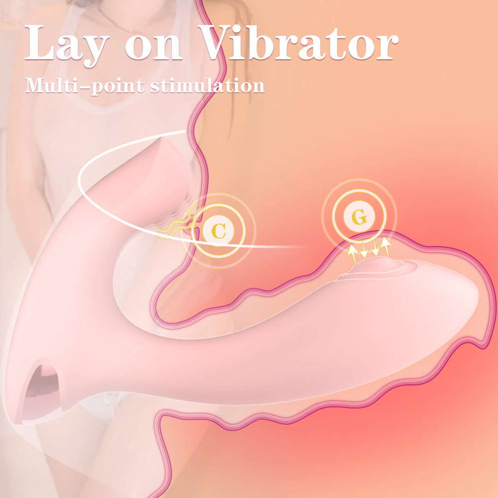 Heart Double Stimulation Vibrator