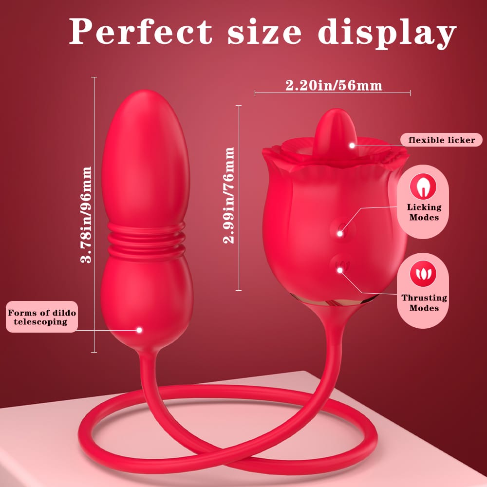 Voluptuous Flower Vibrateur Double Stimulation