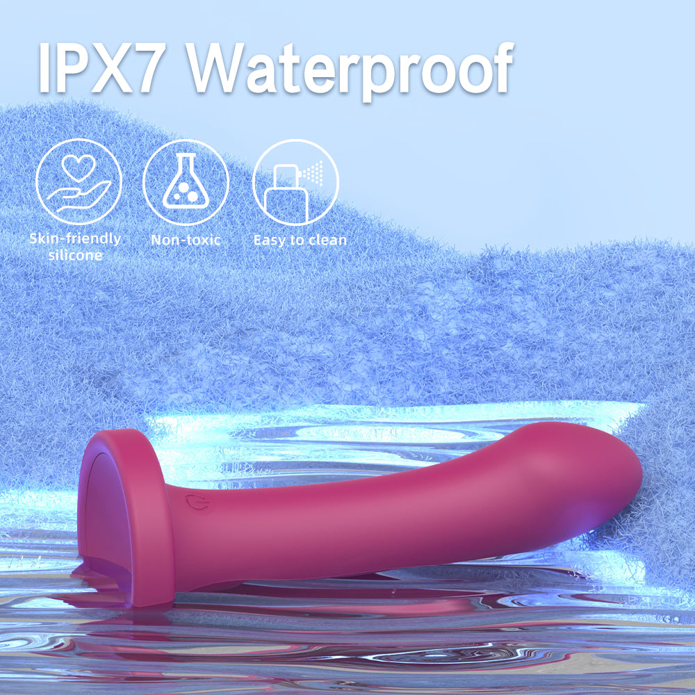 The One Vibrating Suction Cup Dildo