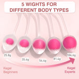 Crystal Strawberry Kegel Ball Set