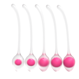 Crystal Strawberry Kegel Ball Set