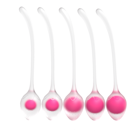 Crystal Strawberry Kegel Ball Set
