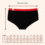 Mme l'Ovary - La Shorty ✦ 3-in-1 Menstrual Panties - Boutique Séduction