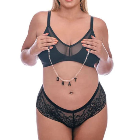 Brat Charmed Nipple Clamps