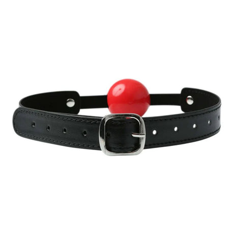 Sex & Mischief - Solid Red Ball Gag - Boutique Séduction