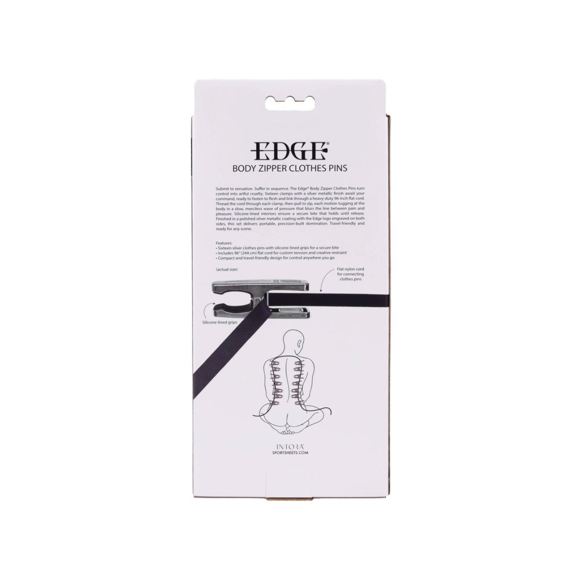 Body Zipper Clothes Pins