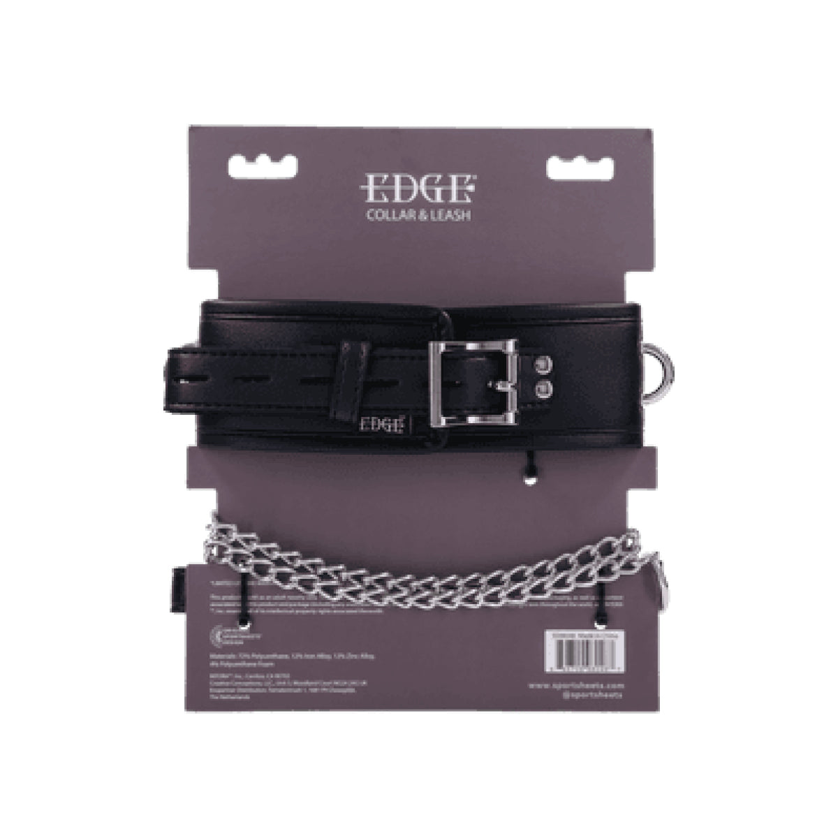 Padded Collar & Metal Leash