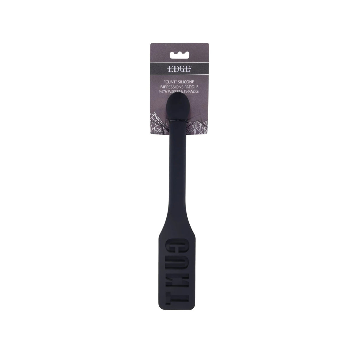 CUNT Silicone Paddle with Insertable Handle