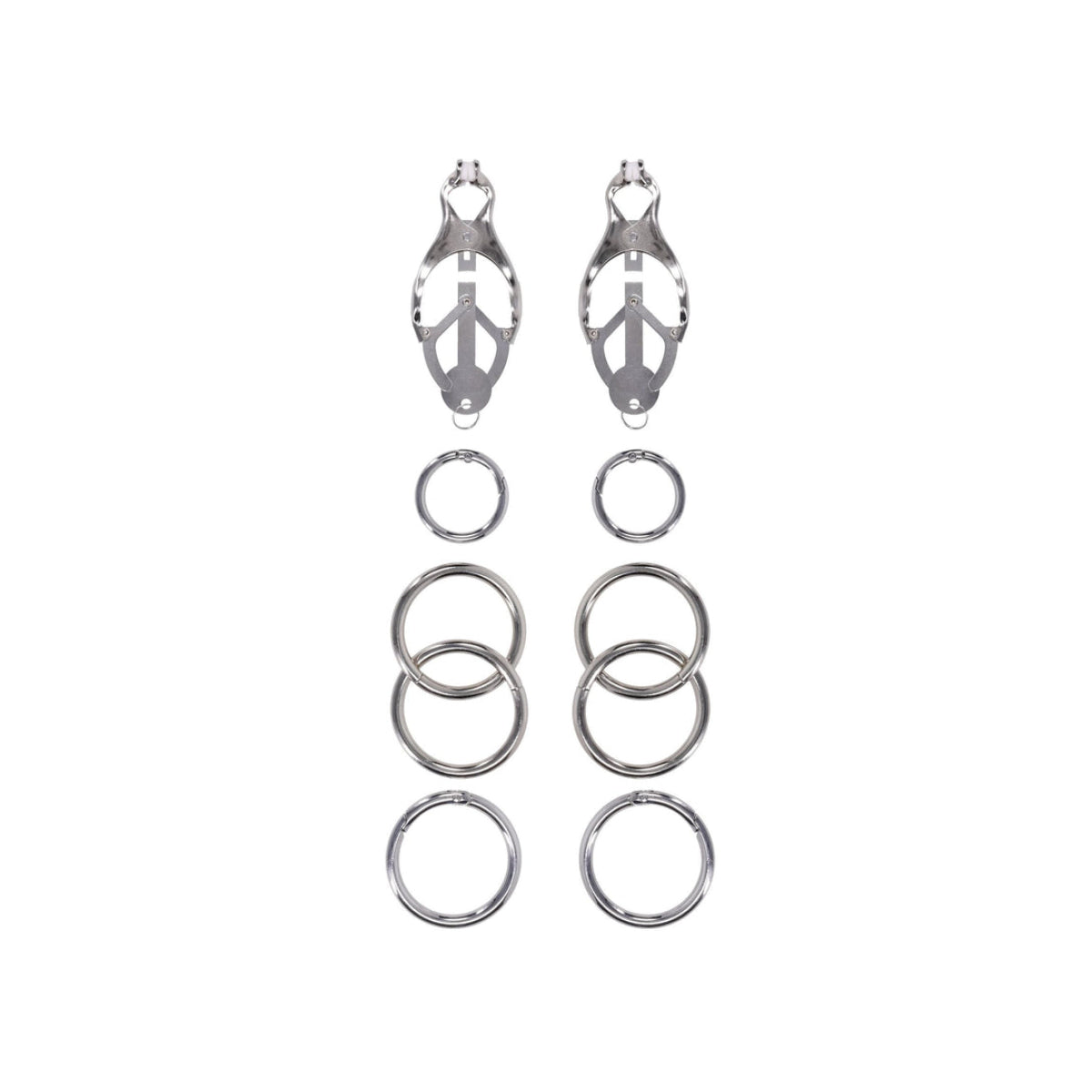 Tuggable Clover Nipple Clamps