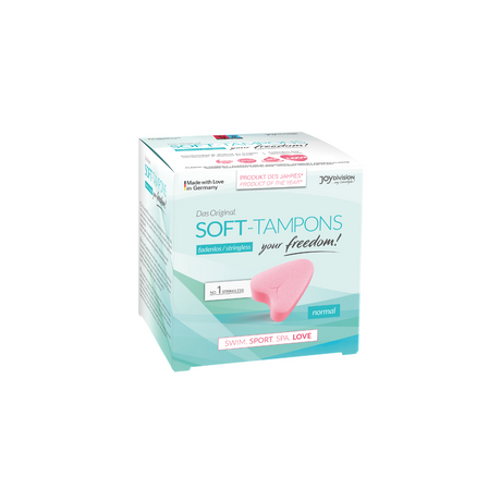 Enjoy discreet, ultra-soft protection with Soft Tampons. Perfect for swimming, sports, spa visits, and intimate moments. Comfortable, skin-friendly, and OEKO-TEX certified.