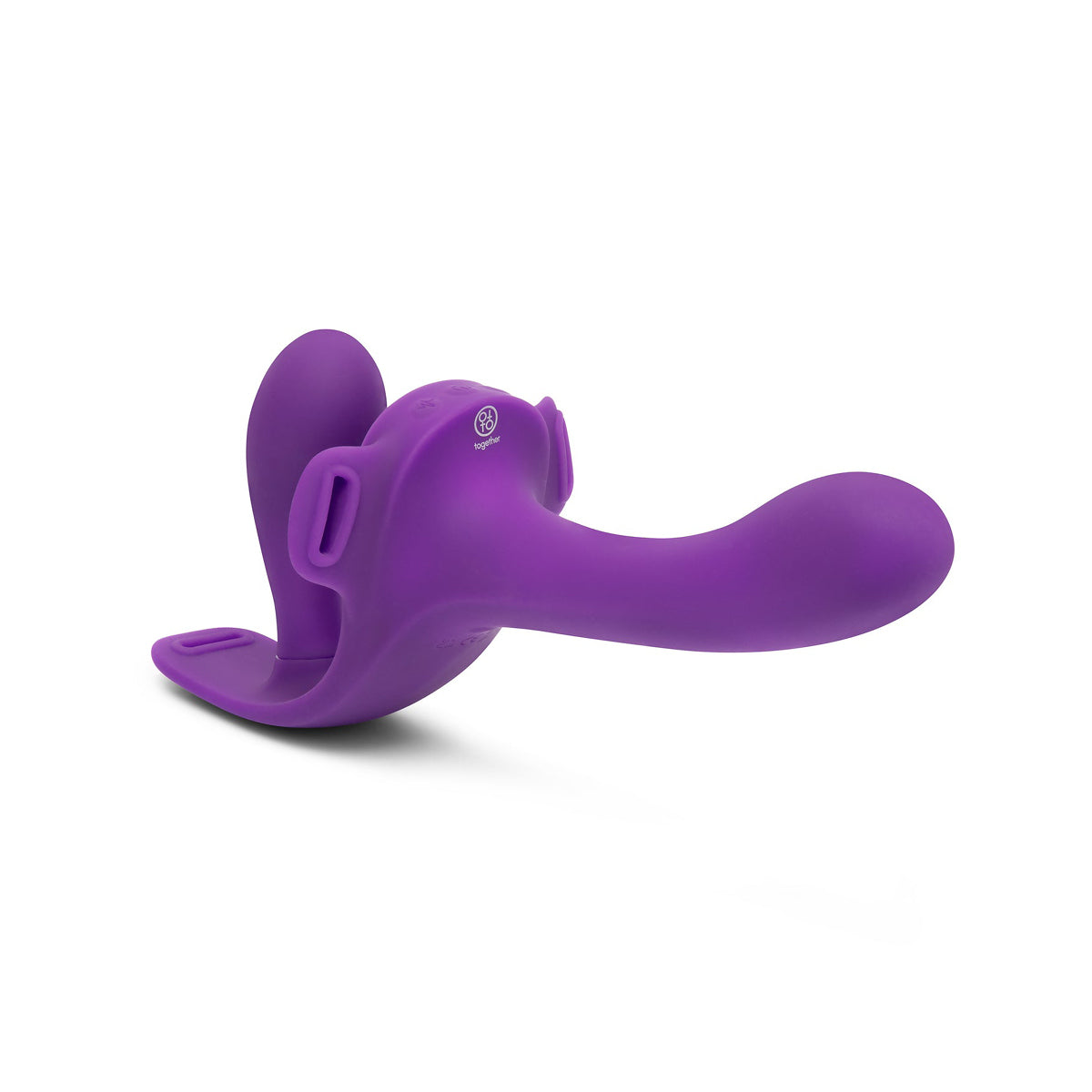 Lock-In Dual-Ended Vibrating Strap-On & Harness Set