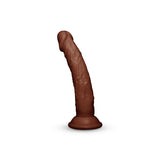 Together Tones 6.75-Inch Realistic Curved Strap-On Dildo