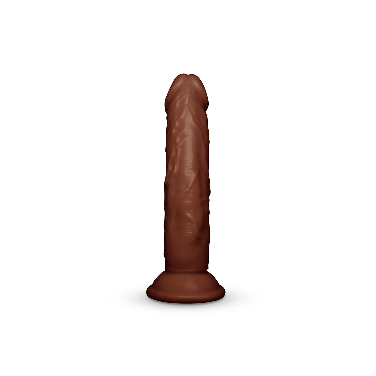 Together Tones 6.75-Inch Realistic Curved Strap-On Dildo