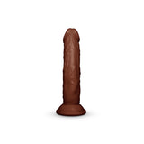 Together Tones 6.75-Inch Realistic Curved Strap-On Dildo