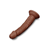 Together Tones 6.75-Inch Realistic Curved Strap-On Dildo
