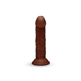 Together Tones 6.75-Inch Realistic Curved Strap-On Dildo