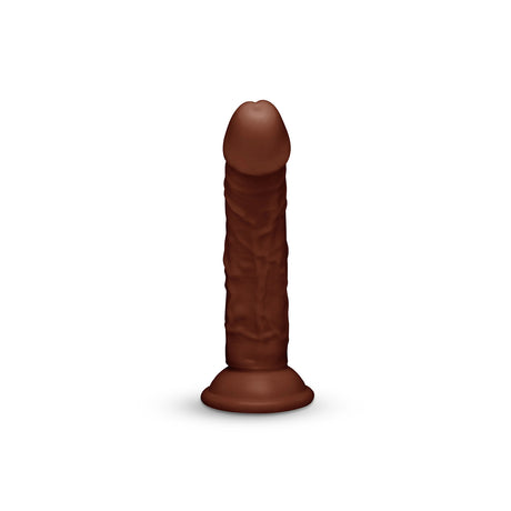 Together Tones 6.75-Inch Realistic Curved Strap-On Dildo
