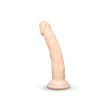 Together Tones 6.75-Inch Realistic Curved Strap-On Dildo
