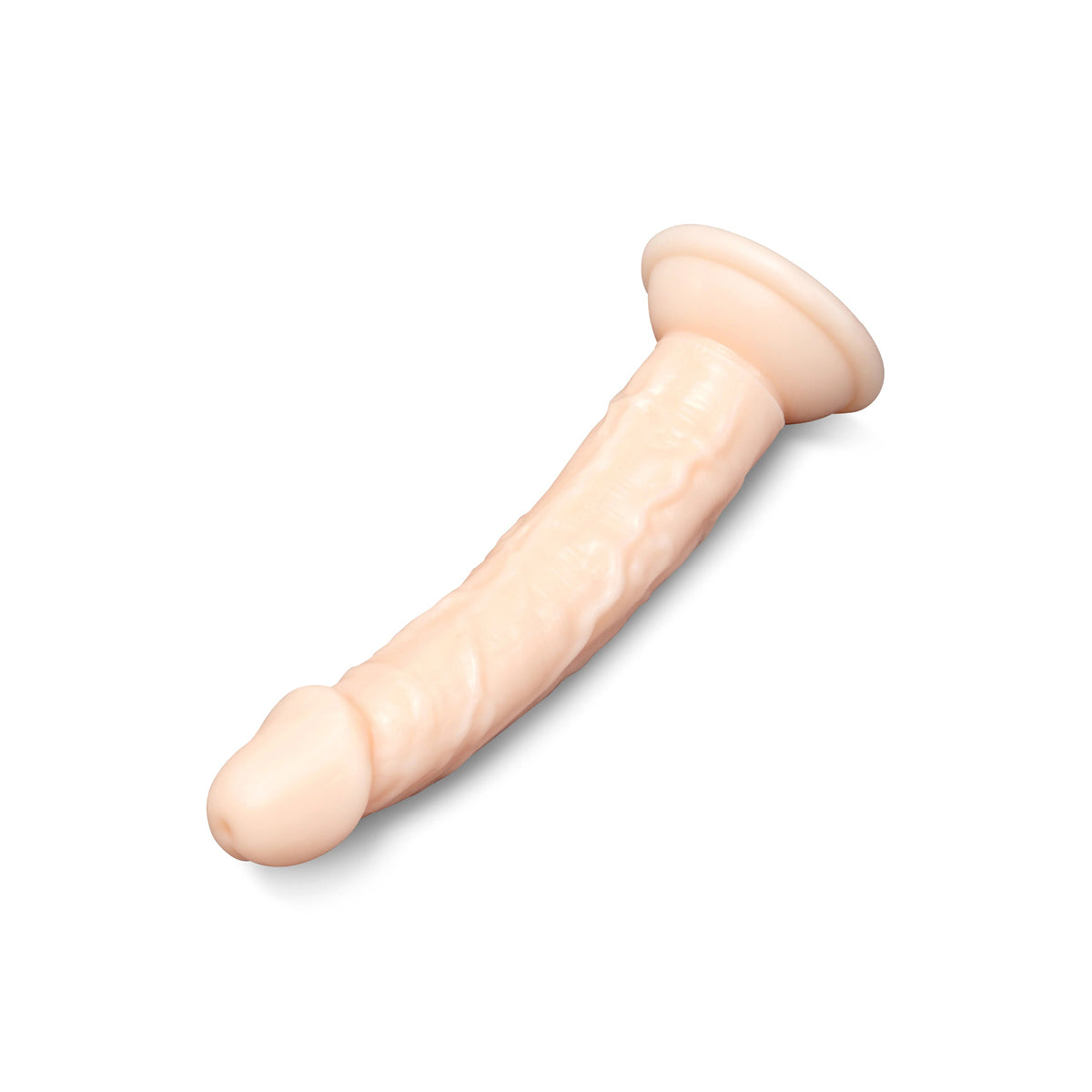 Together Tones 6.75-Inch Realistic Curved Strap-On Dildo