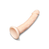 Together Tones 6.75-Inch Realistic Curved Strap-On Dildo