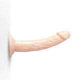 Together Tones 6.75-Inch Realistic Curved Strap-On Dildo