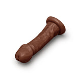 Together Tones 9-Inch Realistic Girthy Strap-On Dildo with Flared Suction Base