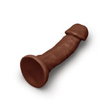 Together Tones 9-Inch Realistic Girthy Strap-On Dildo with Flared Suction Base