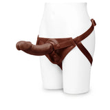 Together Tones 9-Inch Realistic Girthy Strap-On Dildo with Flared Suction Base