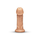 Together Tones 9-Inch Realistic Girthy Strap-On Dildo with Flared Suction Base