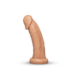 Together Tones 9-Inch Realistic Girthy Strap-On Dildo with Flared Suction Base