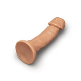 Together Tones 9-Inch Realistic Girthy Strap-On Dildo with Flared Suction Base