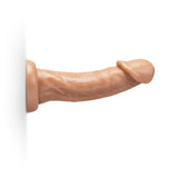 Together Tones 9-Inch Realistic Girthy Strap-On Dildo with Flared Suction Base