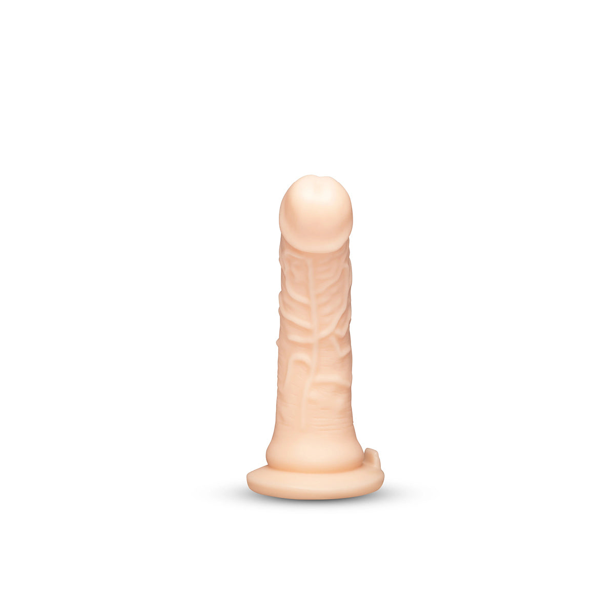 8-Inch Realistic Girthy Strap-On Dildo with Flared Suction Base