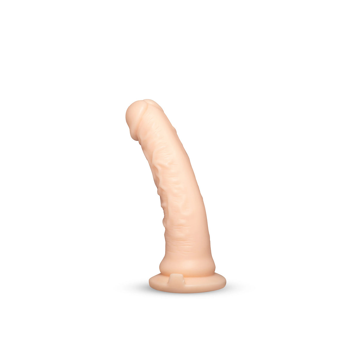 8-Inch Realistic Girthy Strap-On Dildo with Flared Suction Base